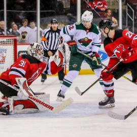 NHL: Minnesota Wild at New Jersey Devils