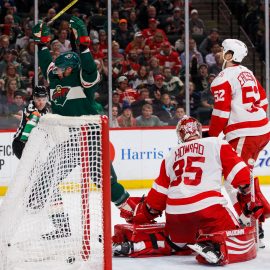 NHL: Detroit Red Wings at Minnesota Wild