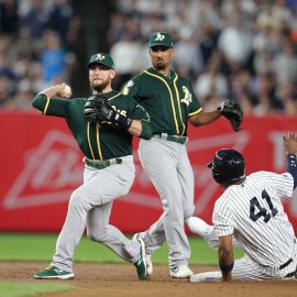 MLB: AL Wild Card-Oakland Athletics at New York Yankees