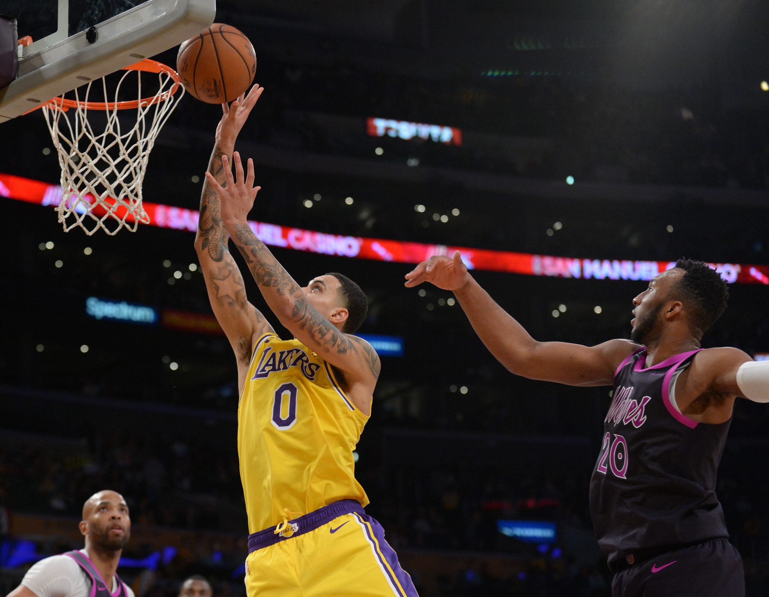 NBA: Minnesota Timberwolves at Los Angeles Lakers