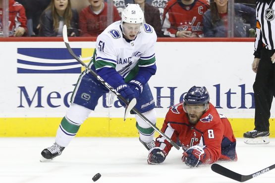NHL: Vancouver Canucks at Washington Capitals