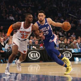 NBA: Philadelphia 76ers at New York Knicks