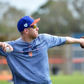 MLB: New York Mets-Workouts