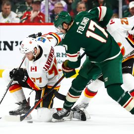 NHL: Calgary Flames at Minnesota Wild