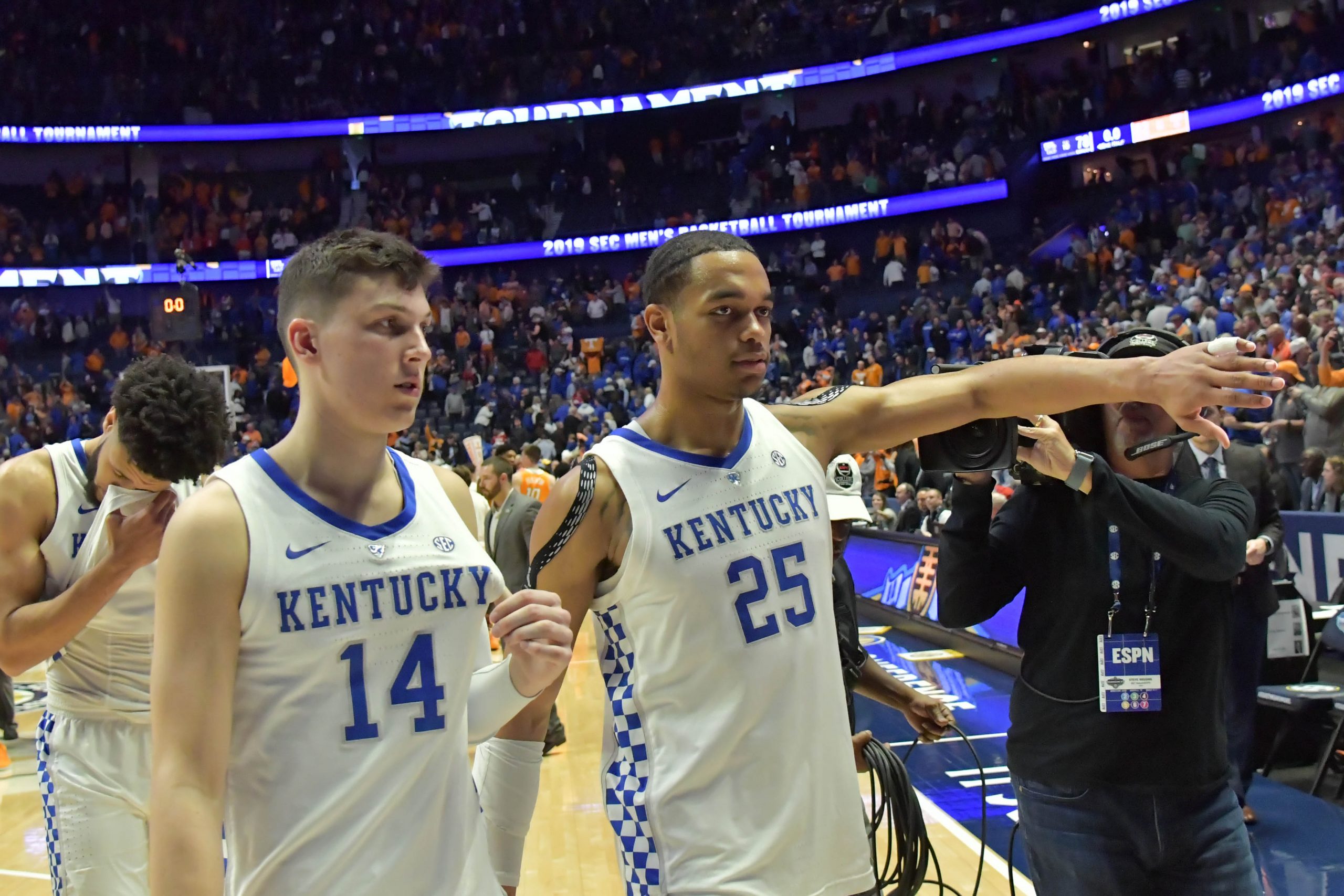 NCAA Basketball: SEC Conference Tournament-Kentucky vs Tennessee