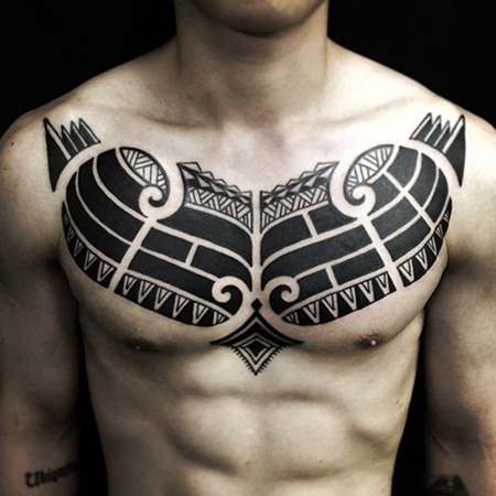 chest tatto