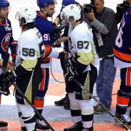 pens isles handshake