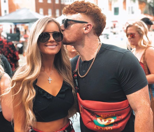 Look: Clint Frazier's blonde bombshell girlfriend is turning heads - The  Sports Daily