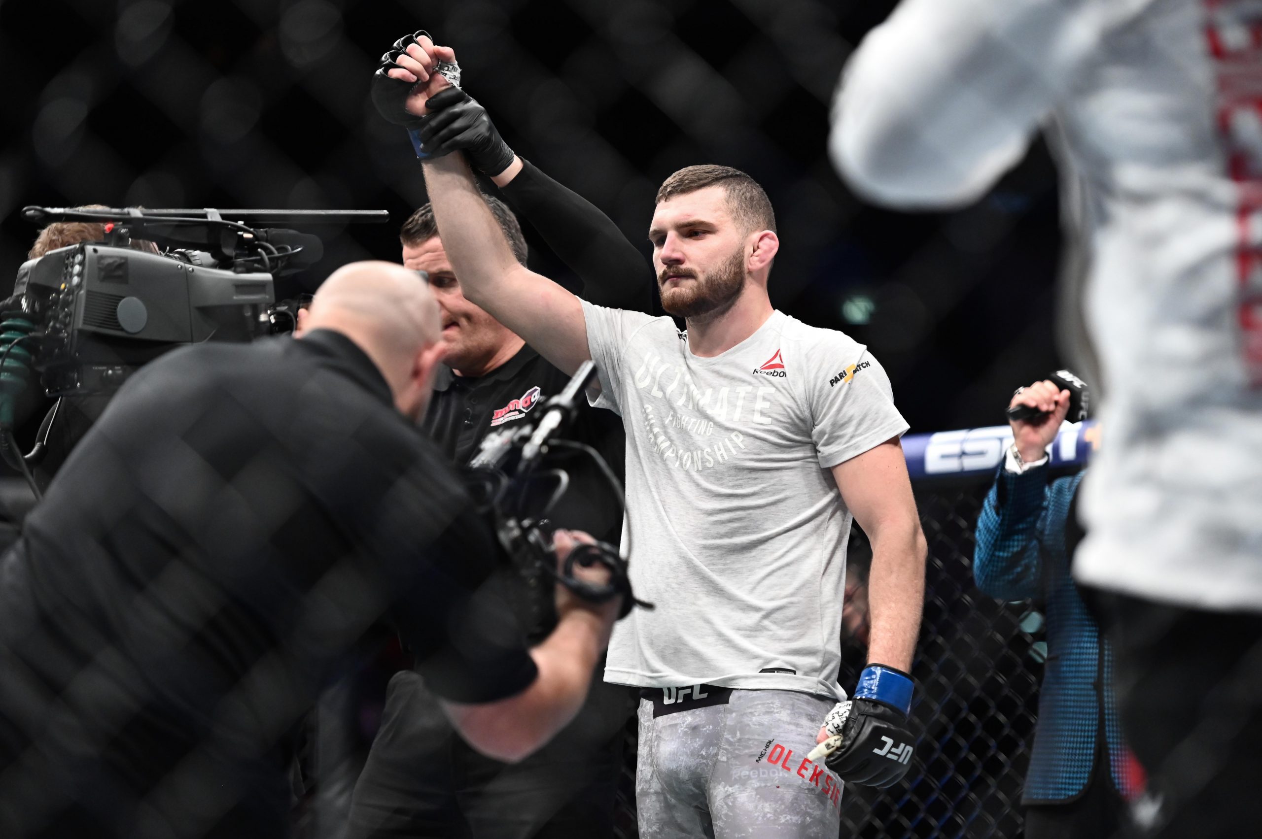 MMA: UFC Fight Night-Prague-Villante vs Oleksiejczuk
