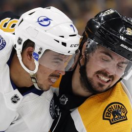 NHL: Tampa Bay Lightning at Boston Bruins