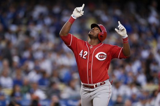 MLB: Cincinnati Reds at Los Angeles Dodgers