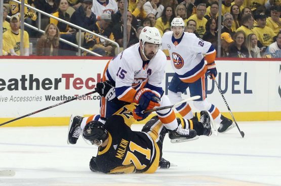 NHL: Stanley Cup Playoffs-New York Islanders at Pittsburgh Penguins
