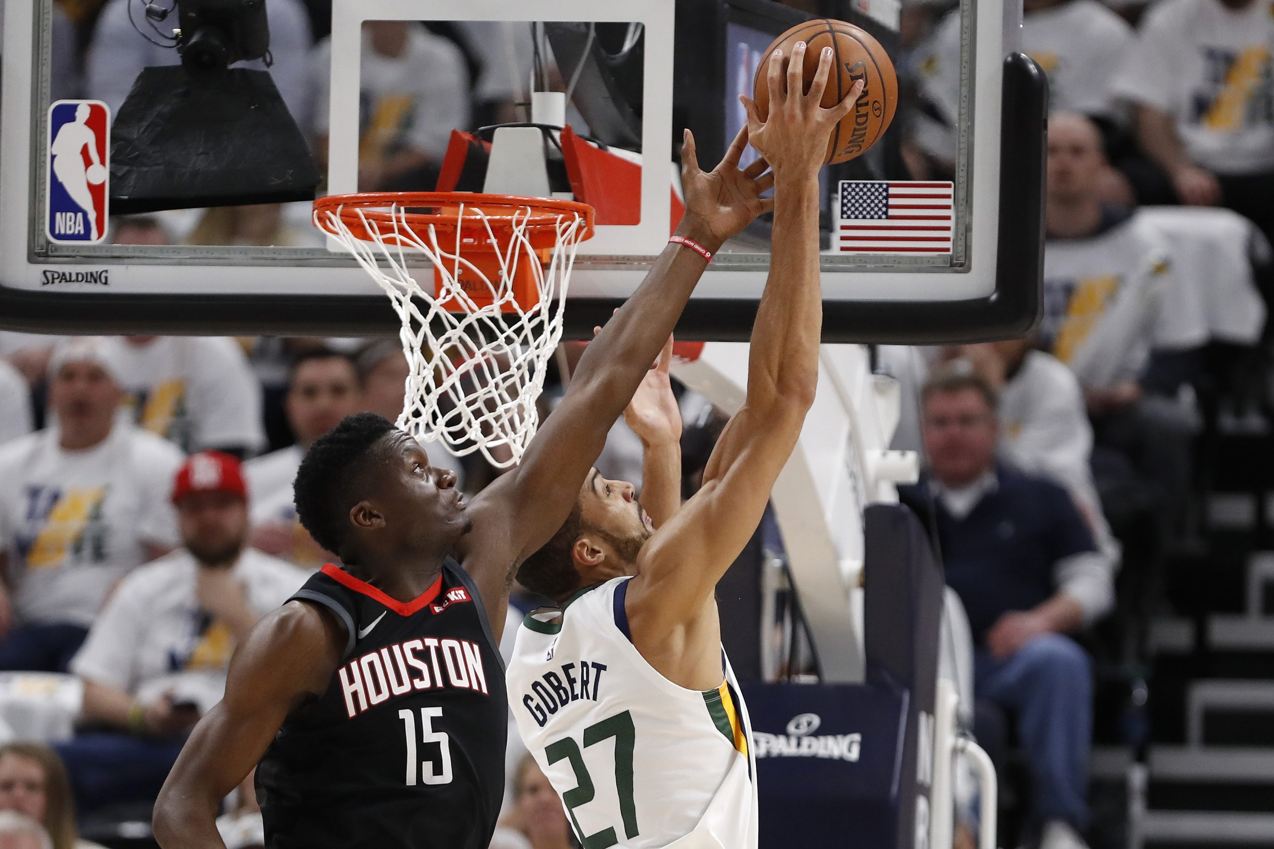 NBA: Playoffs-Houston Rockets at Utah Jazz