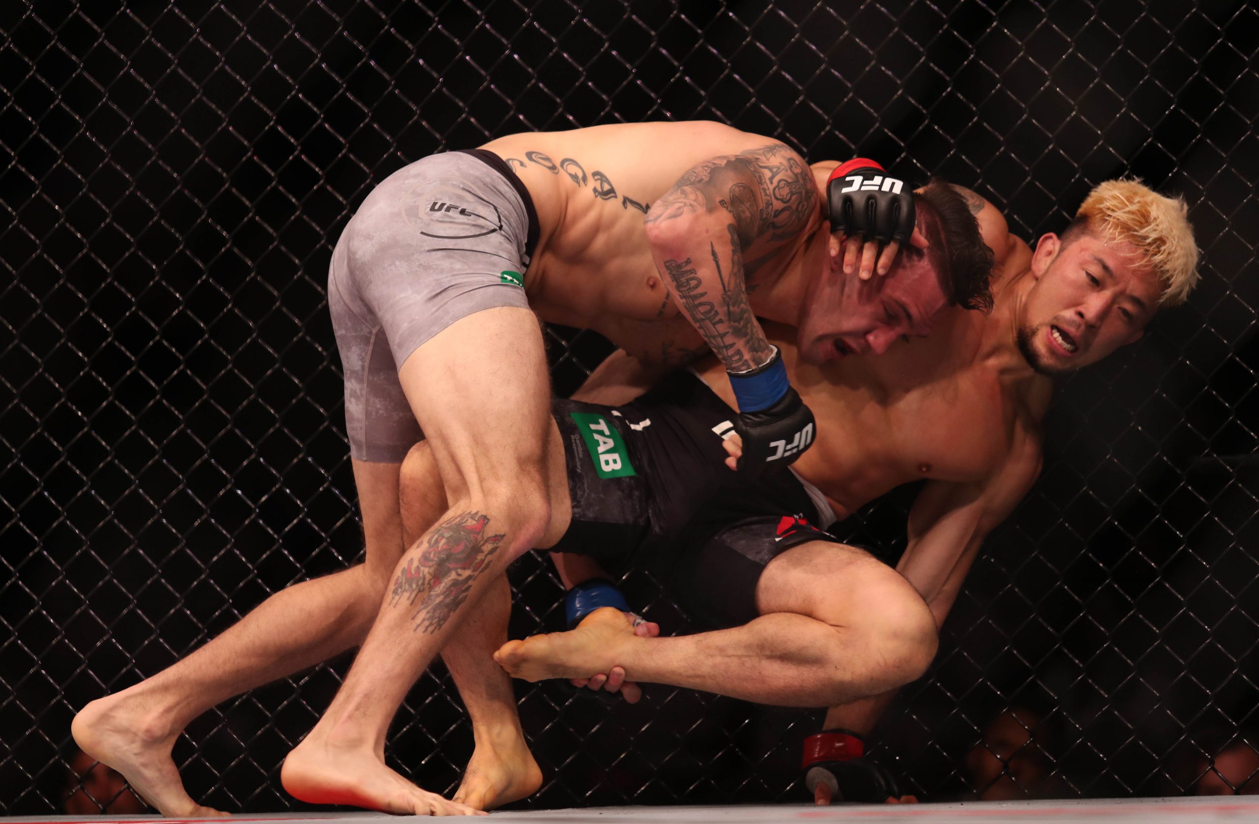 MMA: UFC Fight Night-Adelaide-Hirota vs Giagos