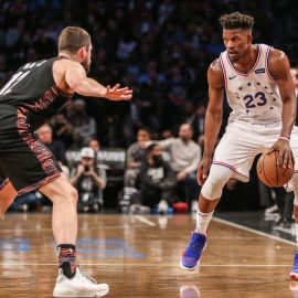 NBA: Playoffs-Philadelphia 76ers at Brooklyn Nets