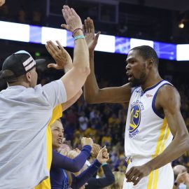 NBA: Playoffs-Houston Rockets at Golden State Warriors