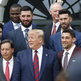 MLB: World Series Champions Boston Red Sox-White House Visit