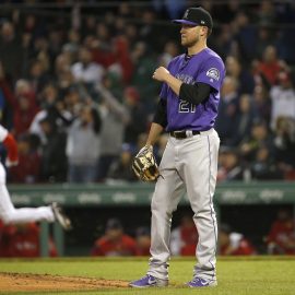 MLB: Colorado Rockies at Boston Red Sox