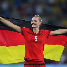 Olympics: Football-Women's Team-Final -SWE vs GER