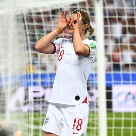 Soccer: Womens World Cup-England at Japan