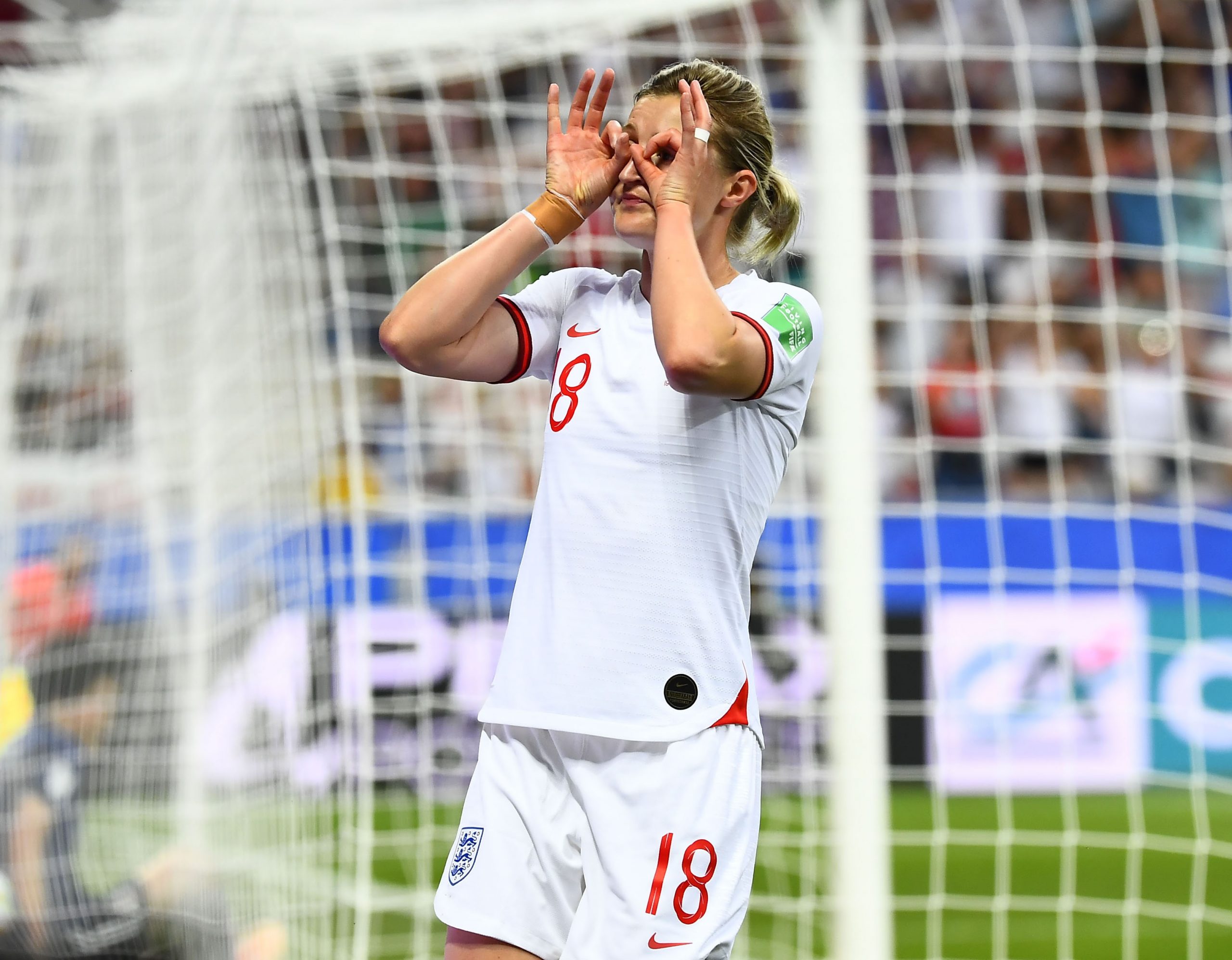 Soccer: Womens World Cup-England at Japan