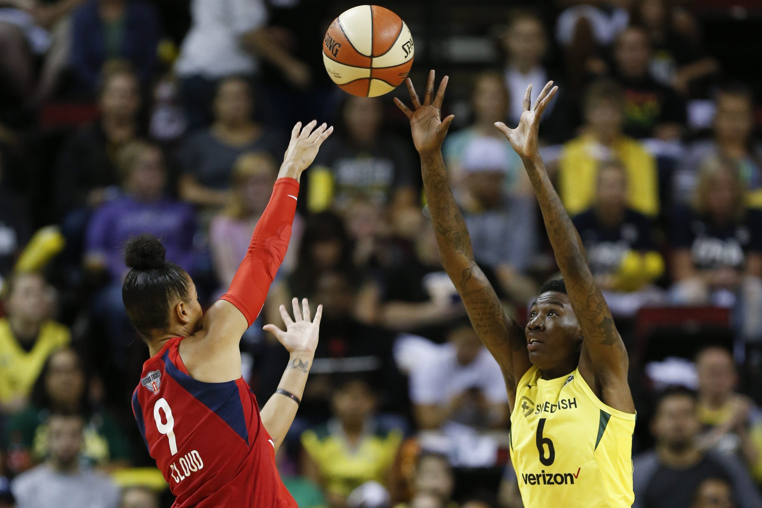 WNBA: Finals-Washington Mystics at Seattle Storm