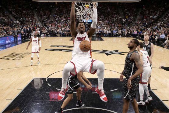 NBA: Miami Heat at San Antonio Spurs