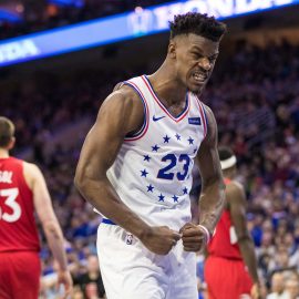 NBA: Playoffs-Toronto Raptors at Philadelphia 76ers