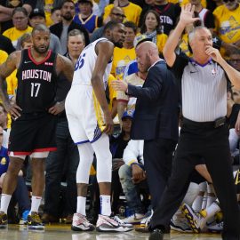 NBA: Playoffs-Houston Rockets at Golden State Warriors