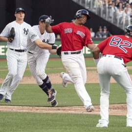 MLB: New York Yankees at Boston Red Sox