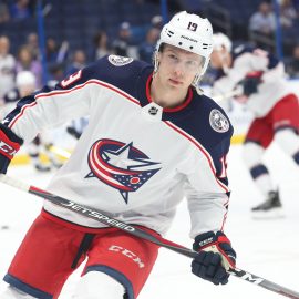 NHL: Stanley Cup Playoffs-Columbus Blue Jackets at Tampa Bay Lightning