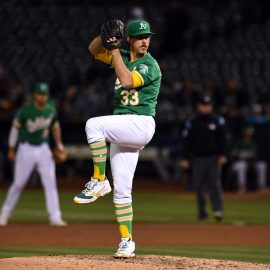 MLB: Texas Rangers at Oakland Athletics