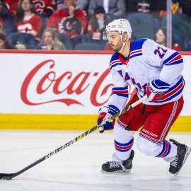 NHL: New York Rangers at Calgary Flames