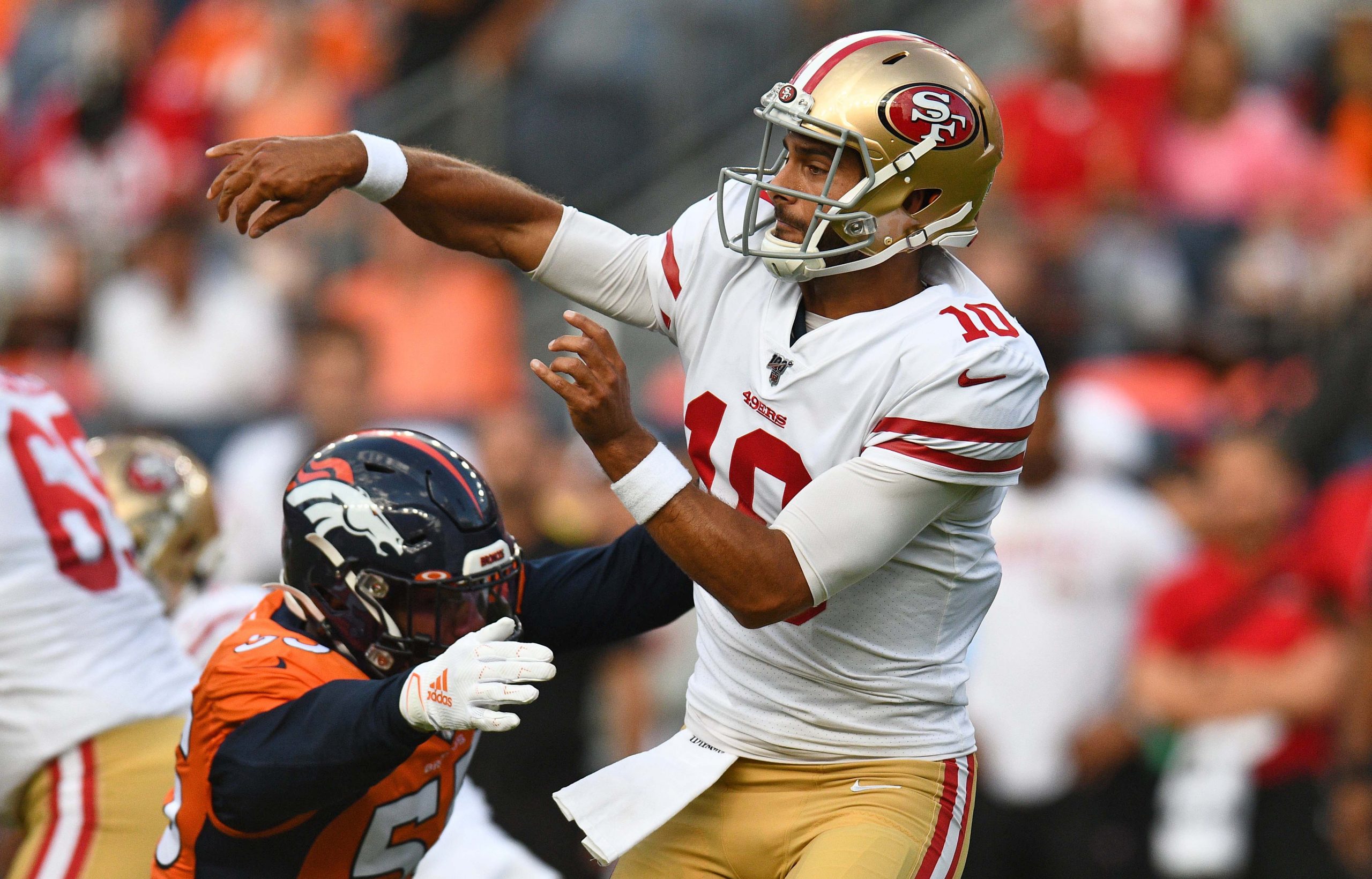 NFL: Preseason-San Francisco 49ers at Denver Broncos