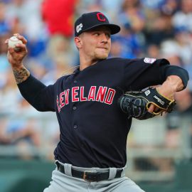 MLB: Cleveland Indians at Kansas City Royals