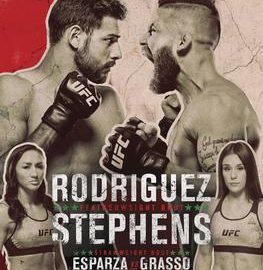 ufc fight night rodriguez vs stephens fight card