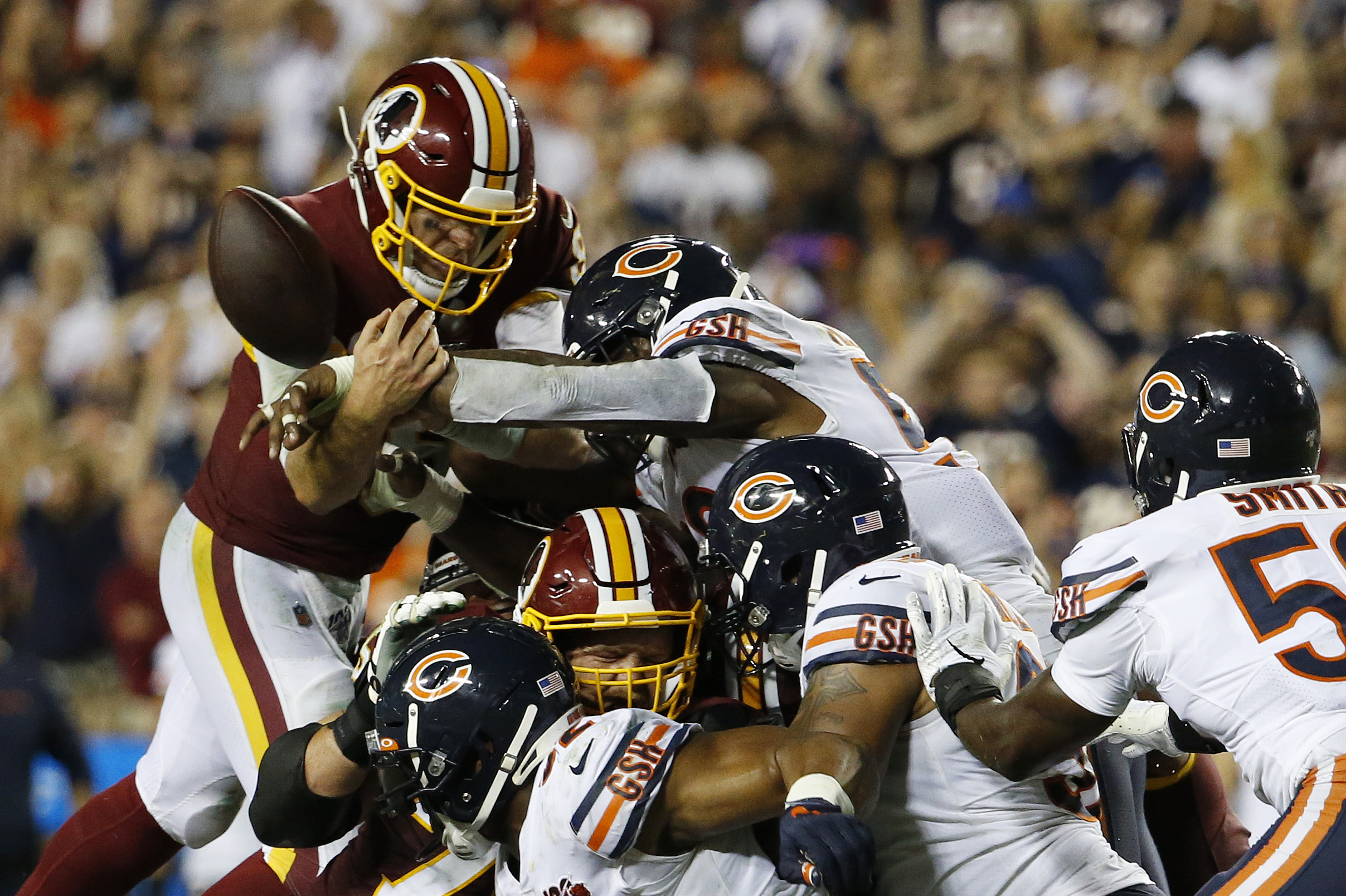 NFL: Chicago Bears at Washington Redskins