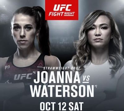 UFC-Fight-Night-Joanna-Jedrzejczyk-vs-Waterson-poster