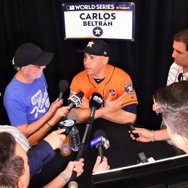 MLB: World Series-Houston Astros workout