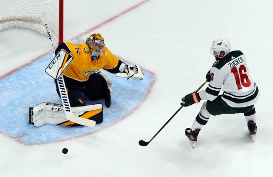 NHL: Minnesota Wild at Nashville Predators