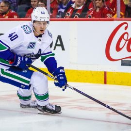 NHL: Vancouver Canucks at Calgary Flames