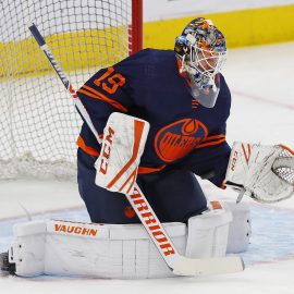 NHL: New Jersey Devils at Edmonton Oilers