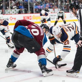 NHL Oilers vs Avalanche, Denver, USA - 18 Feb 2018