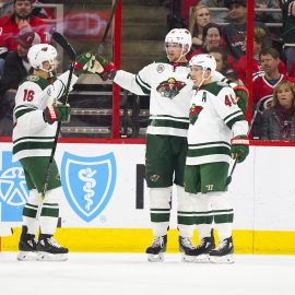 NHL: Minnesota Wild at Carolina Hurricanes