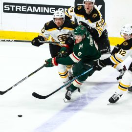 NHL: Boston Bruins at Minnesota Wild