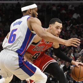 NBA: Detroit Pistons at Chicago Bulls