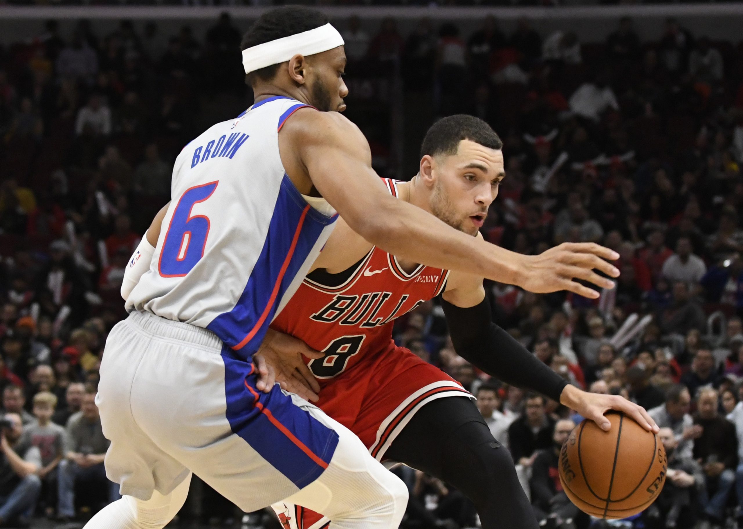 NBA: Detroit Pistons at Chicago Bulls