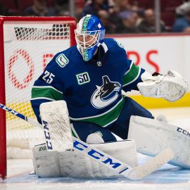 NHL: Edmonton Oilers at Vancouver Canucks