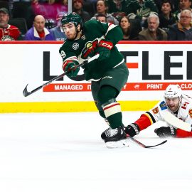 NHL: Calgary Flames at Minnesota Wild