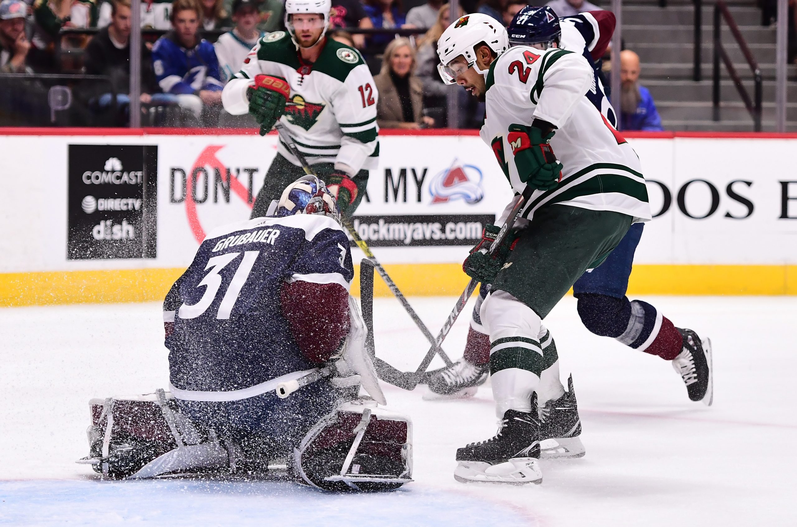 NHL: Minnesota Wild at Colorado Avalanche